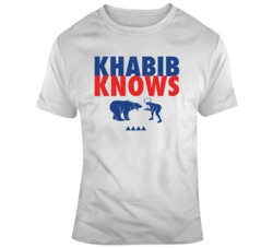 Khabib Nurmagomedov Khabib Knows MMA Fan T Shirt