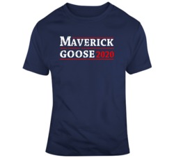 Top Gun Maverick and Goose 2020 80's Movie   T Shirt