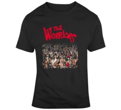 The Warriors Retro Movie Cult Classic Distressed  T Shirt