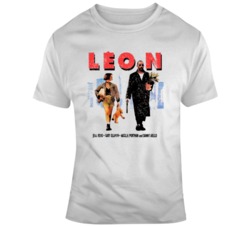 Leon The Professional jean reno Portman Cult Movie Assasin Retro   T S