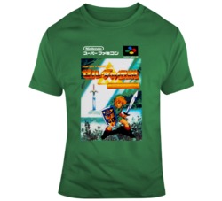 Retro Video Game Super Famicon Legend Of Zelda Fan T Shirt