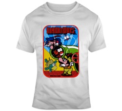 Mario Bros Side Art Video Game Fan T Shirt