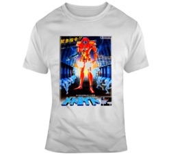 Metroid Famicom Poster Video Game  T Shirt