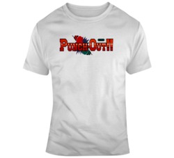 Punch Out Side Art Boxing Video Game T Shirt