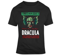 Dracula Theater Poster T Shirt