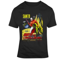 Santo Lucha Libre movie poster  T Shirt