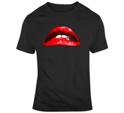 Rocky Horror Picture Show Lips Cult Movie Fan T Shirt