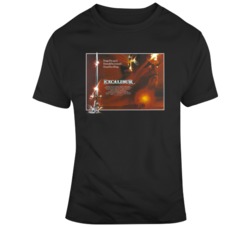 Excalibur 1981 Fantasy Drama Movie POSTER T Shirt