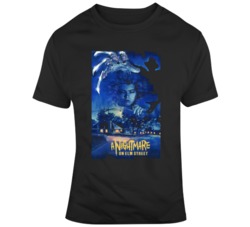 A NIGHTMARE On ELM Street Movie Poster Horror Rare Fan T Shirt
