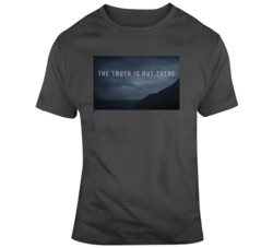 THE X-FILES Tv Poster  The Truth is Out There Mulders office T Shirt