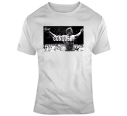 Conquer Arnold Body Building Poster V2 T Shirt