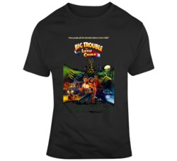 Big Trouble in Little China Cult Classic Kurt Russell Movie Fan Poster