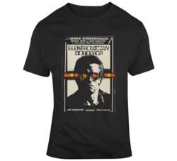 The Terminator Movie Poster European Version Fan  T Shirt