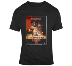 Rambo 3 Movie Poster Cult Classic T Shirt