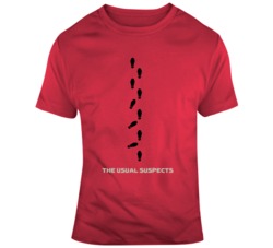 Cult Classic The Usual Suspects Minimalist Keyser Soze T Shirt