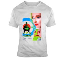 Tank Girl Retro 90's Movie Poster Movie Fan T Shirt