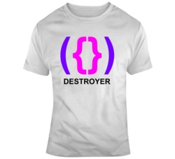 Funny Vagina Destroyer College T Shirt