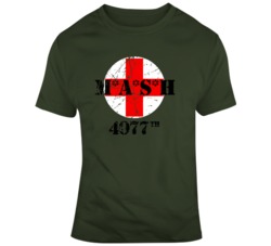 Mash 4077th Tv Series Military Distressed T Shirt