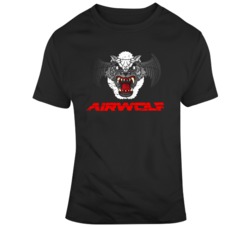 Airwolf  Wolf In Sheeps Clothing Retro Eighties Tv Show Distressed T S