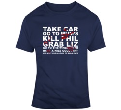 Shaun of the Dead Zombie Movie Go to the Winchester T Shirt