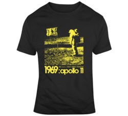 Funny Apollo 11 2001 Space Ship Odyssey Parody Fake Moon Landing  T Sh