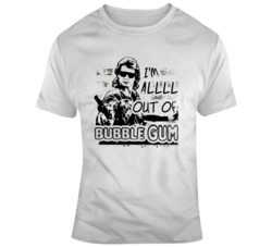 Cult Classic They Live Chew Bubblegum Kick Ass Movie Fan T Shirt