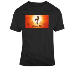 Cobra Kai Strike First Johnny Lawrence T Shirt