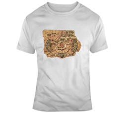 The Goonies 80's Movie One Eye Willie Map  T Shirt