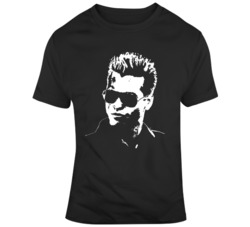 Top Gun Movie Ice Man Silhouette Cool Movie Fan T Shirt