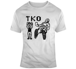 Mike Tyson's Punch Out Little Mac TKO Video Game Fan T Shirt