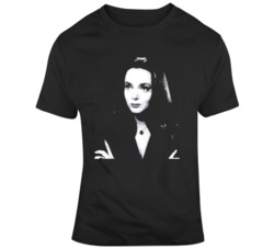 Morticia Addams Family Retro Tv Show   T Shirt