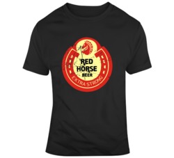 Red Horse Extra Strong Beer T Shirt
