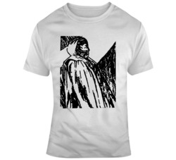 David Dunn Unbreakable Glass Split Hero Sketch  T Shirt