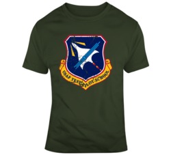 Captain Marvel Movie USAF Test Pilot Patch Distressed T Shirt