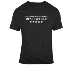Make Pass Interference Reviewable New Orleans Football Fan v2 T Shirt