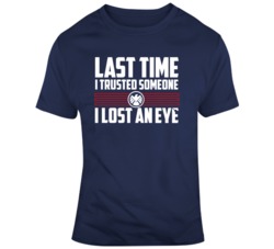 Nick Fury Last Time I Lost an eye Captain Marvel Winter Soldier Movie 