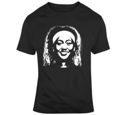 Naomi Osaka Big Head Silhouette Tennis Champion Tennis Fan T Shirt