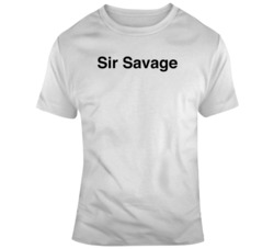 Funny 21 Savage Sir Savage Music Fan  T Shirt