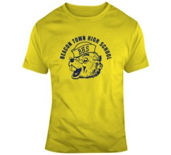 Retro 80's Movie Teen Wolf Beacon Town Highschool Movie Fan T Shi