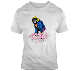 Retro 80's Movie Teen Wolf  Cool Movie Fan T Shirt