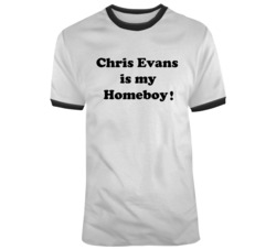 Chris Evans Captain America Oscars Is My Homeboy T Shirt