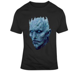Night King Retro 8 Bit Game of Thrones Fan T Shirt