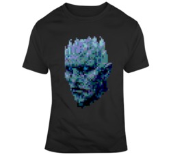 Night King Retro 8 Bit Game of Thrones Fan v2 T Shirt