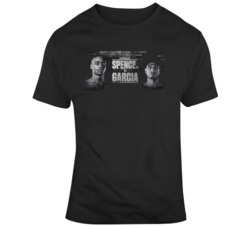 Mikey Garcia vs Errol Spence Jr Fight Poster Boxing Fan  T Shirt