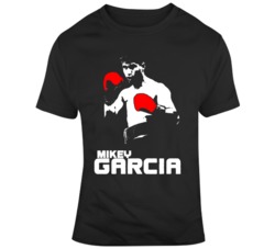 Mikey Garcia Silhouette  Boxing Fan T Shirt