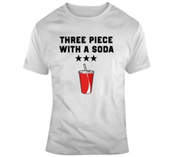 Three Piece with a Soda v2 T Shirt