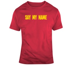 Say my name Shazam Movie Comic Fan  T Shirt