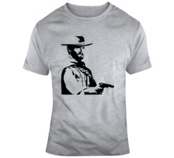 Good Bad Ugly Inspired Clint Eastwood Western Cowboy Movie Film  Fan T