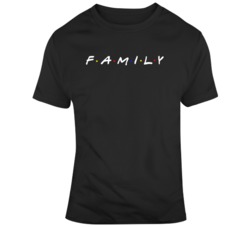 Family Friends TV Show Inspired Fan  T Shirt