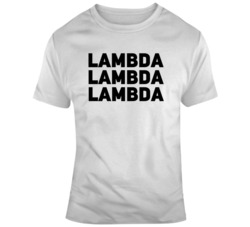Revenge of The Nerds Lambda Lambda Lambda Movie Fan  T Shirt